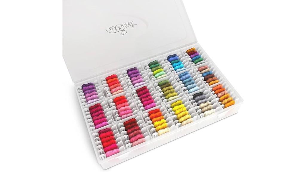 108 color embroidery floss