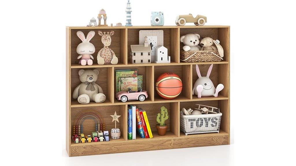 10 section toy organizer