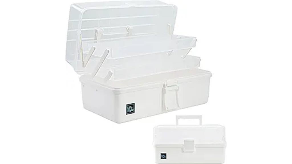 13 inch art supply storage