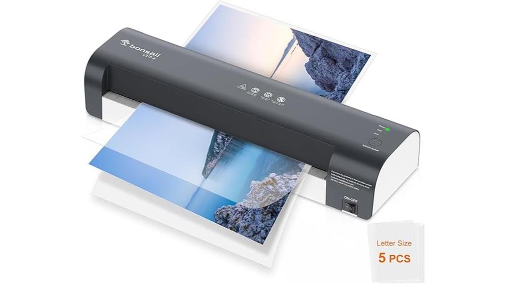13 inch jam free laminator