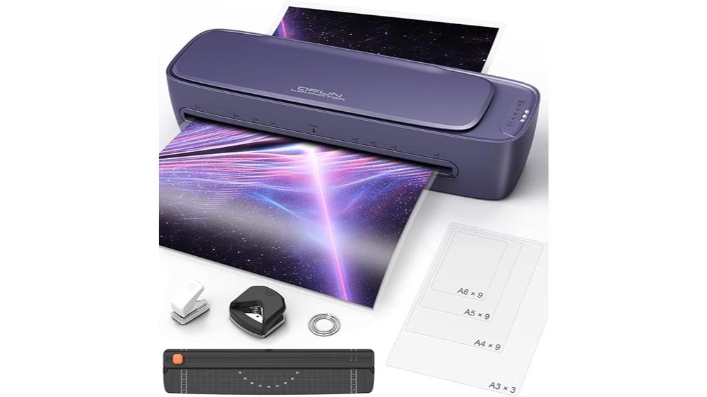 13 inch thermal laminator with sheets