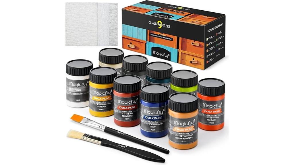 15 piece chalk paint set