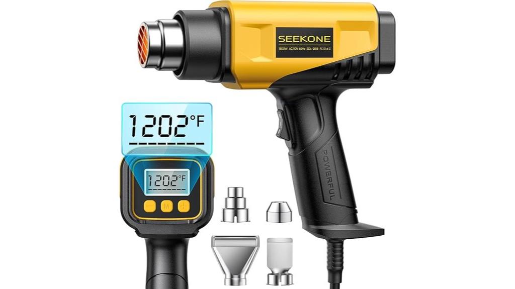 1800w lcd heat gun