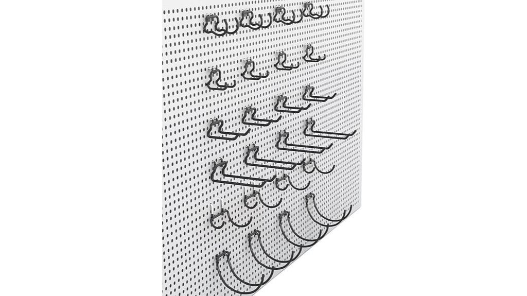 24 pack pegboard hooks
