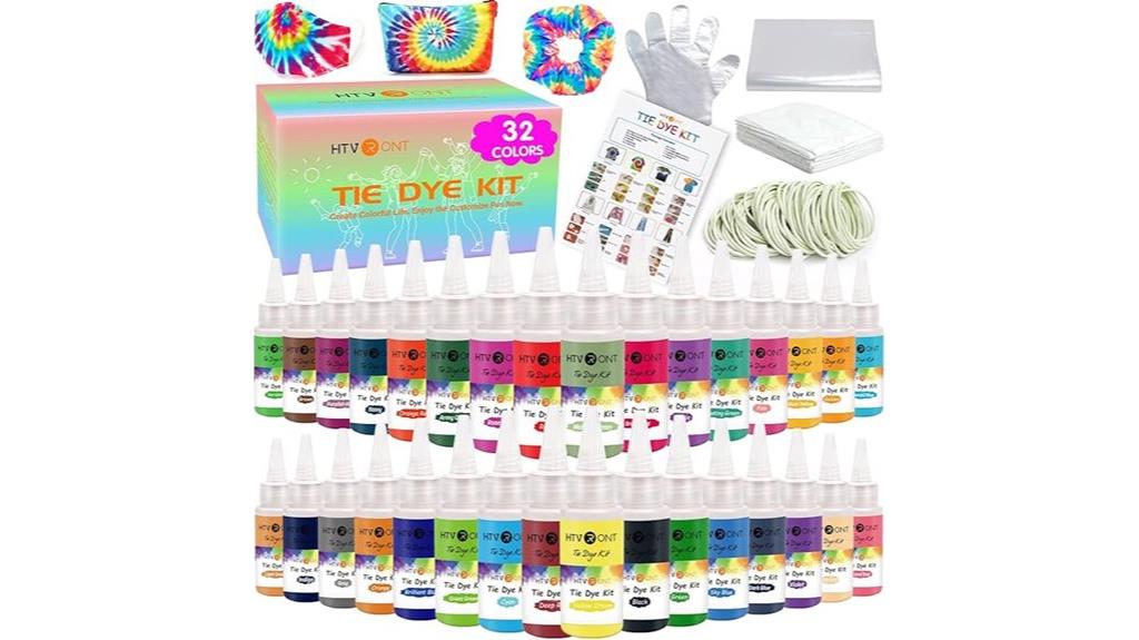 32 color tie dye kit