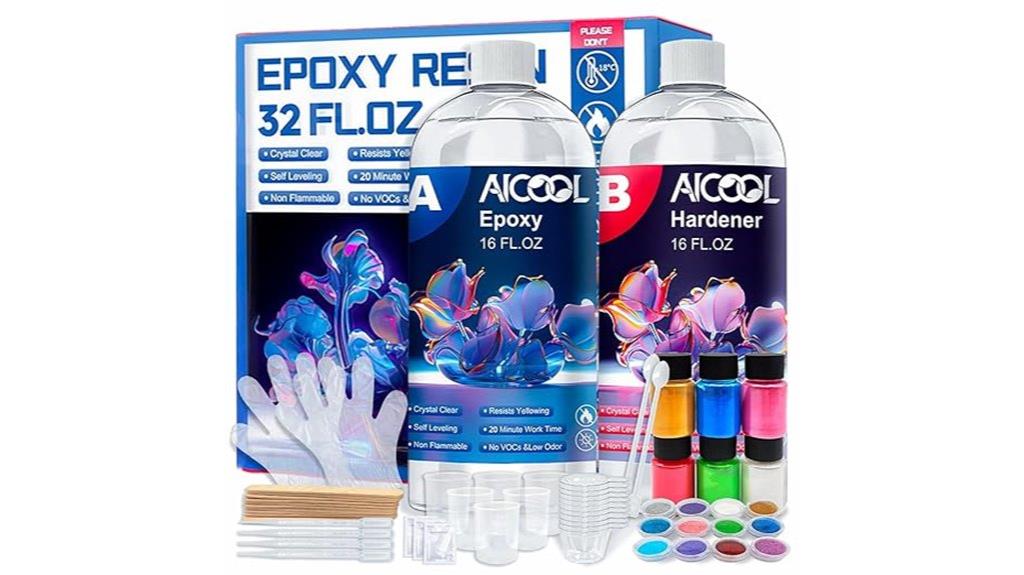 32oz epoxy resin kit