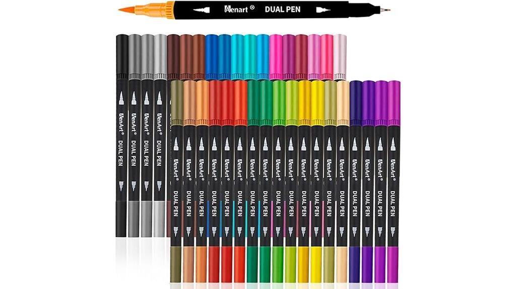 36 color fine tip markers