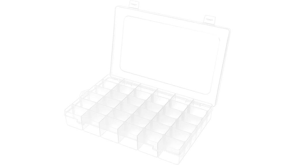 36 grid craft storage boxes