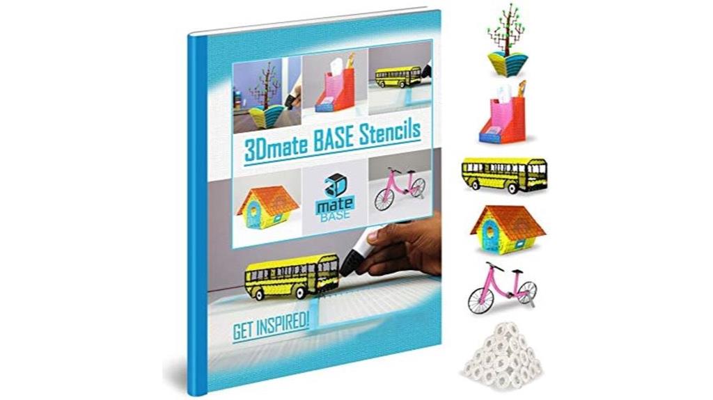 3d pen stencil templates