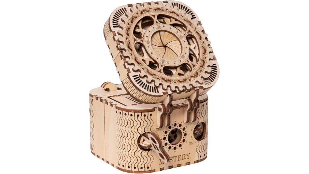 3d wooden puzzle box