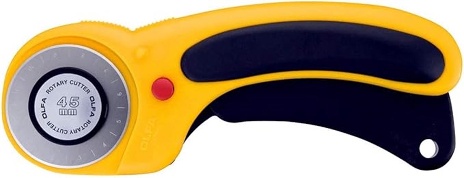 45mm ergonomic rotary cutter