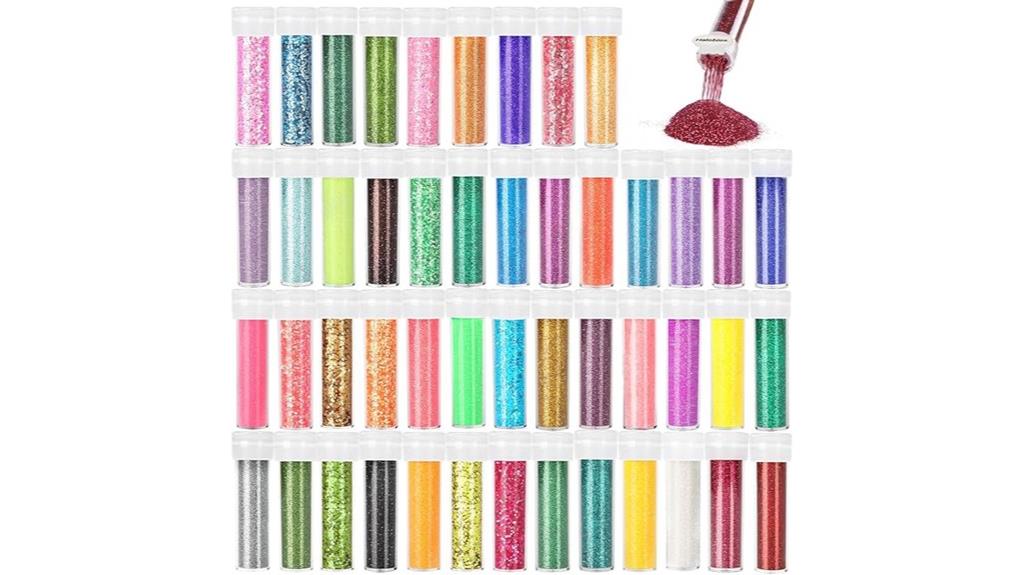 48 color glitter set