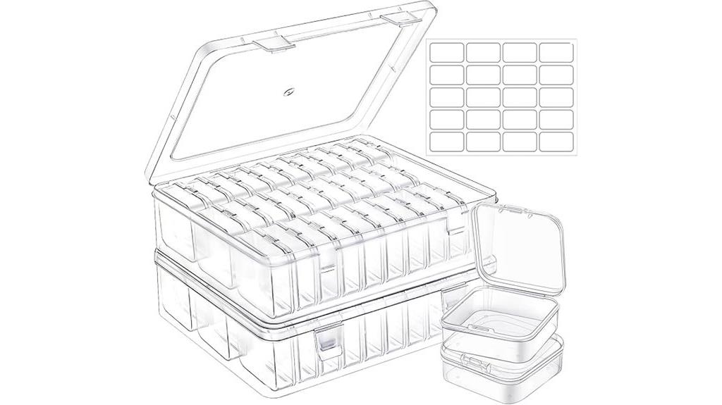 62 container bead organizer