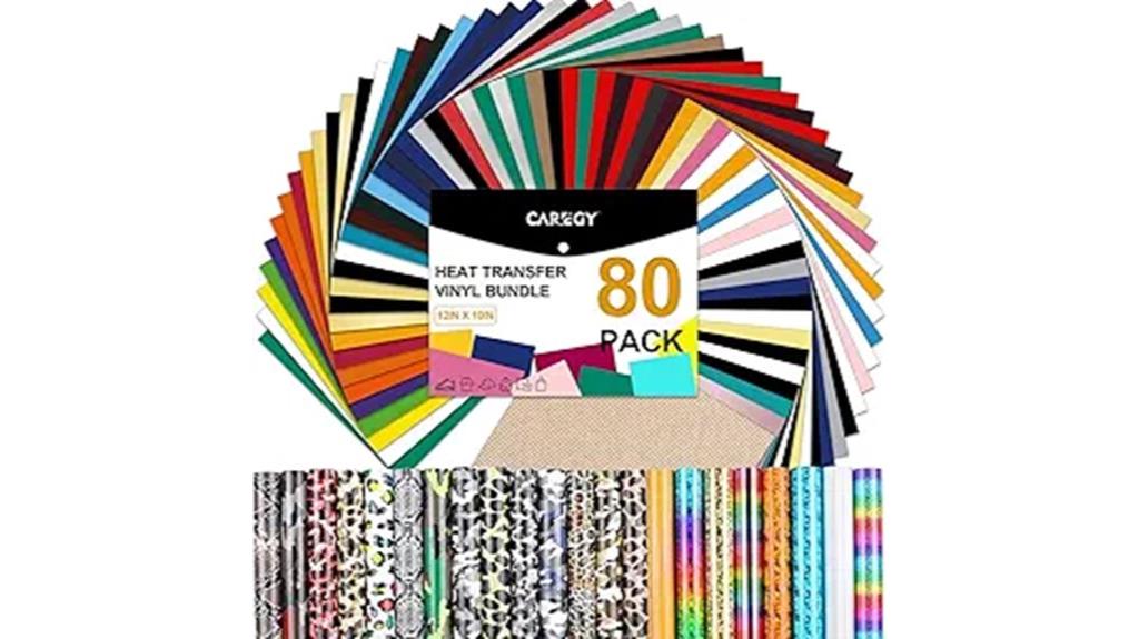 80 pack heat transfer vinyl