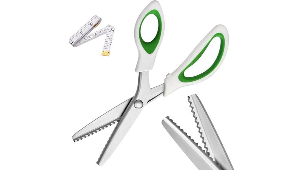 9 inch zig zag fabric scissors