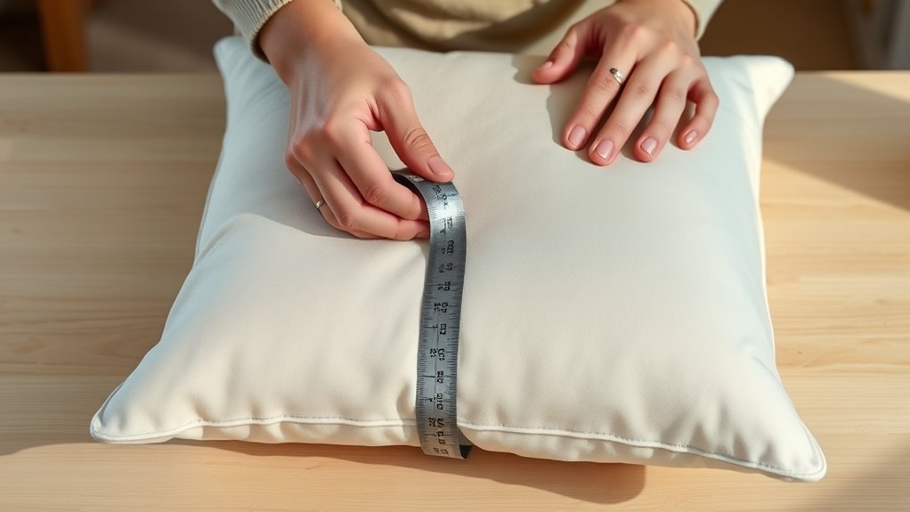accurate cushion measurement tips