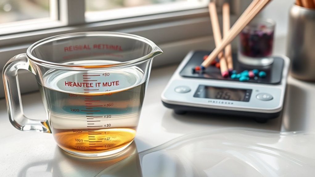 accurate resin mixing techniques