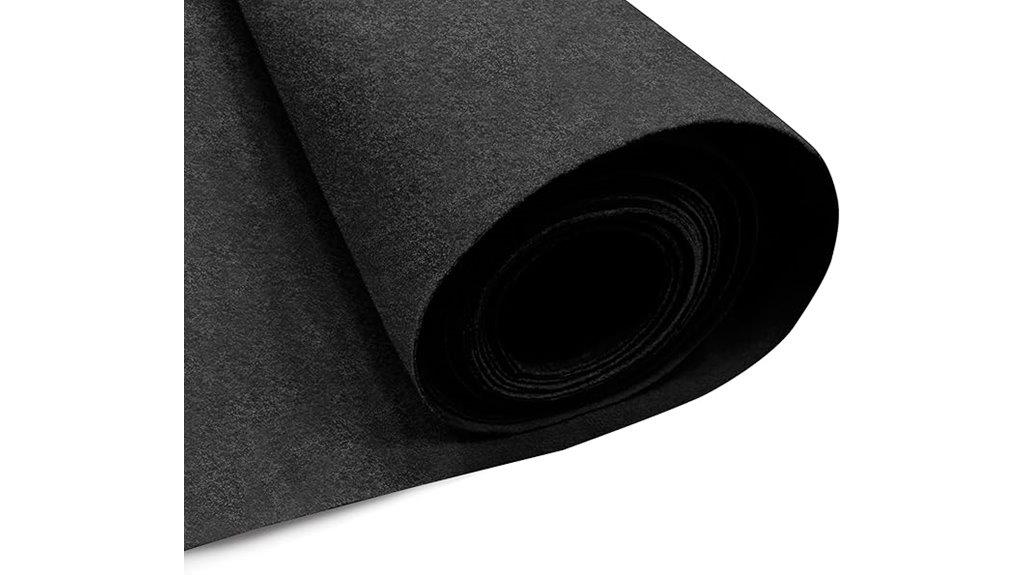 acrylic felt fabric yard
