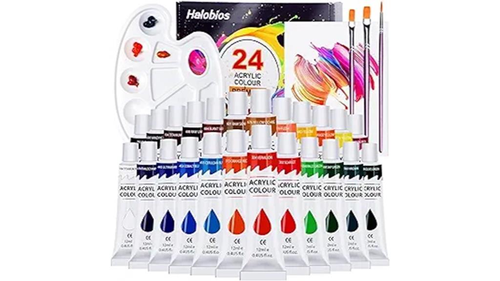 acrylic paint set