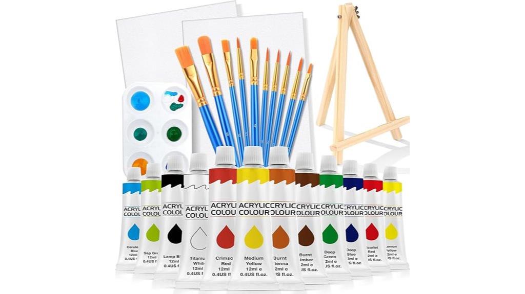 acrylic paint set kit