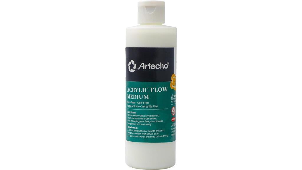 acrylic pouring medium bottle