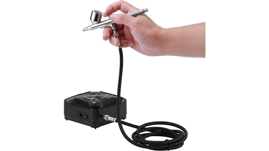 adjustable airbrush with auto stop