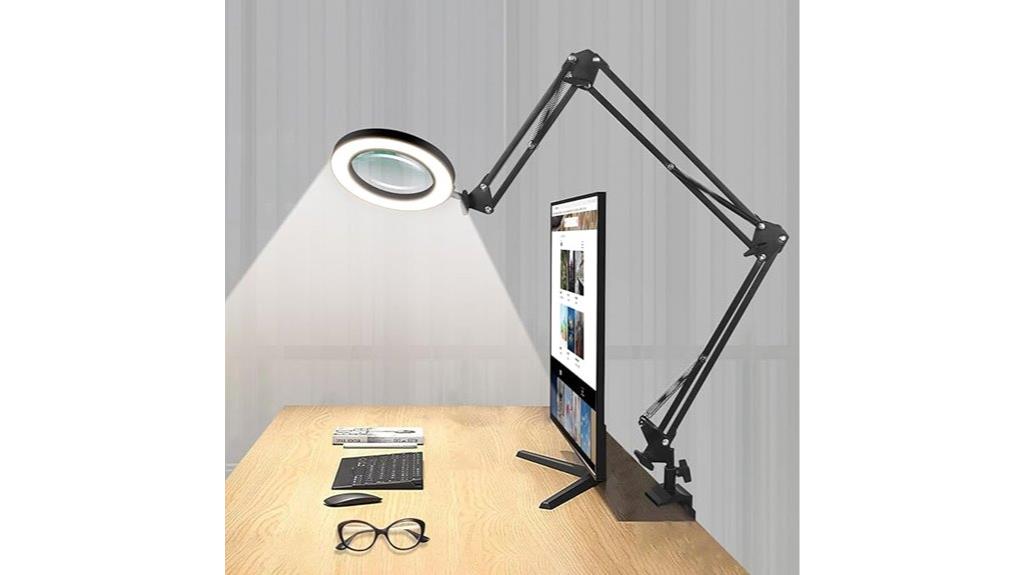 adjustable clamp desk lamp