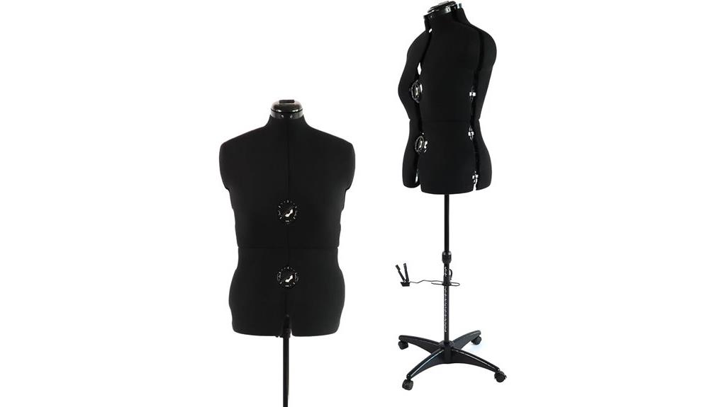 adjustable female sewing mannequin