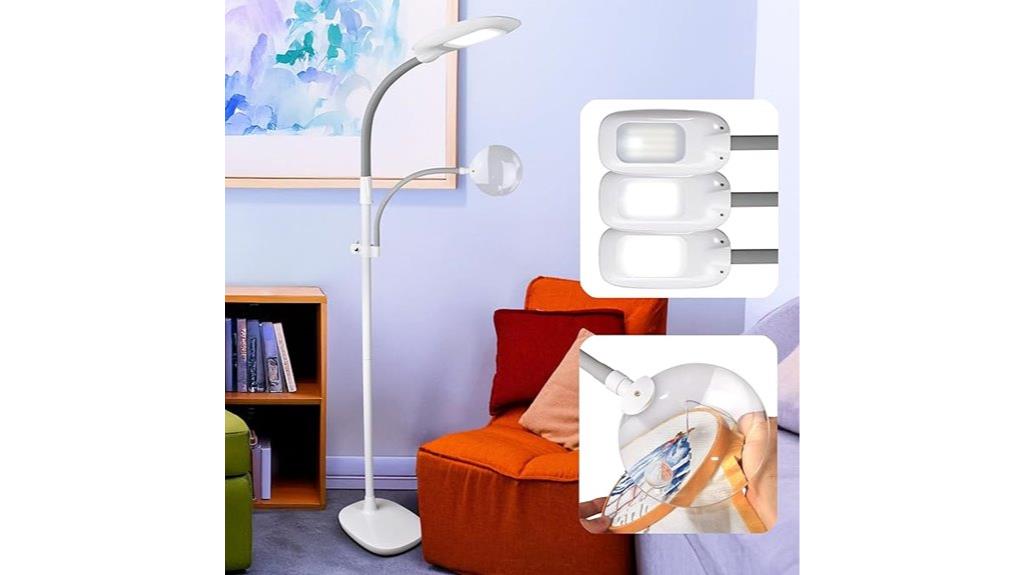 adjustable led floor lamp
