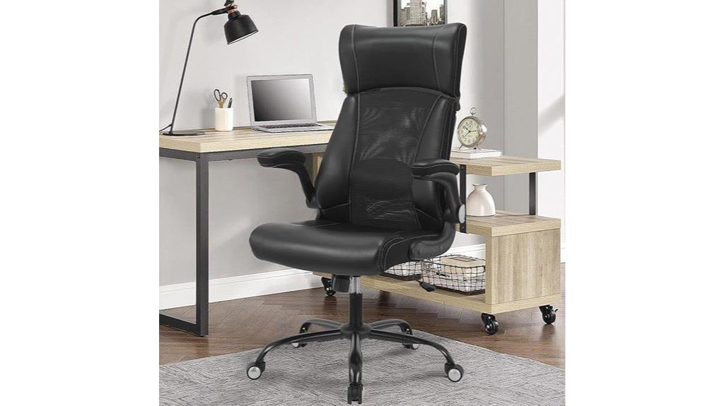adjustable lumbar office chair
