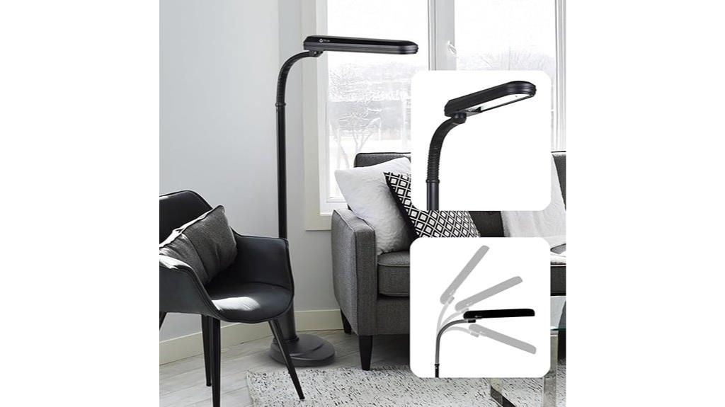 adjustable neck floor lamp