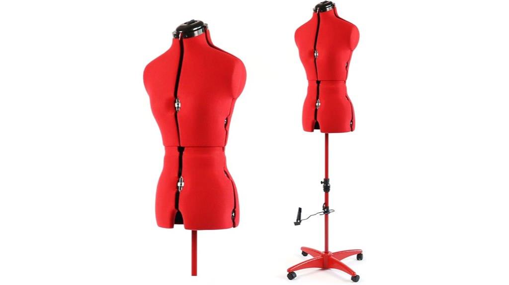 adjustable sewing dress form