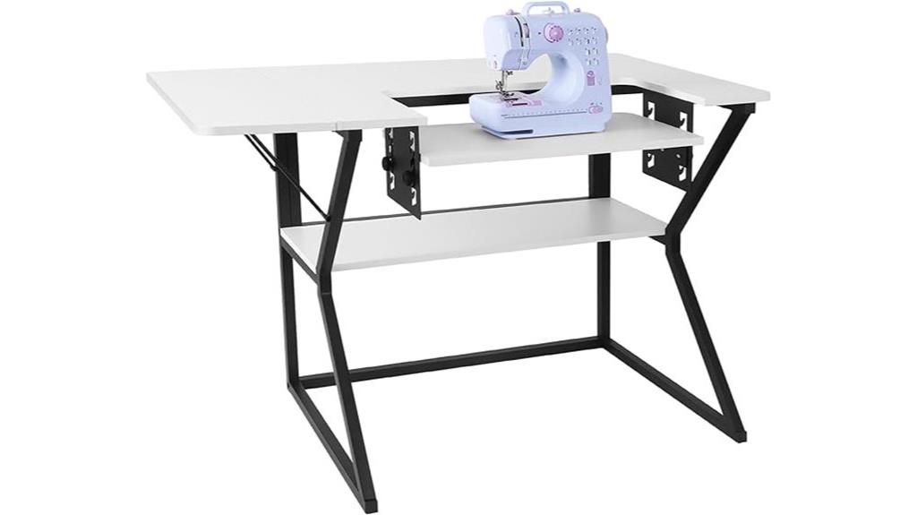 adjustable sewing machine table