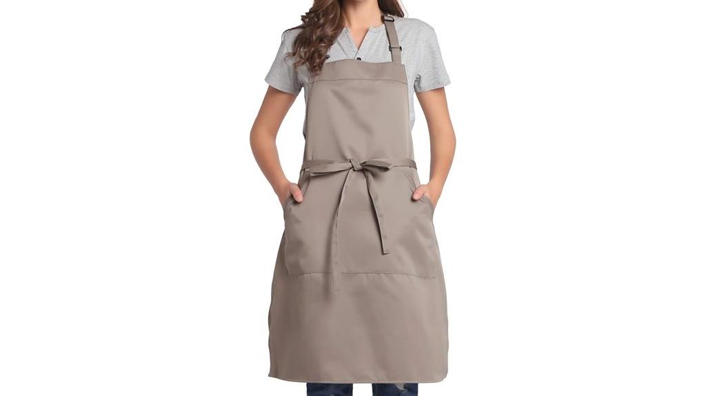 adjustable unisex bib apron