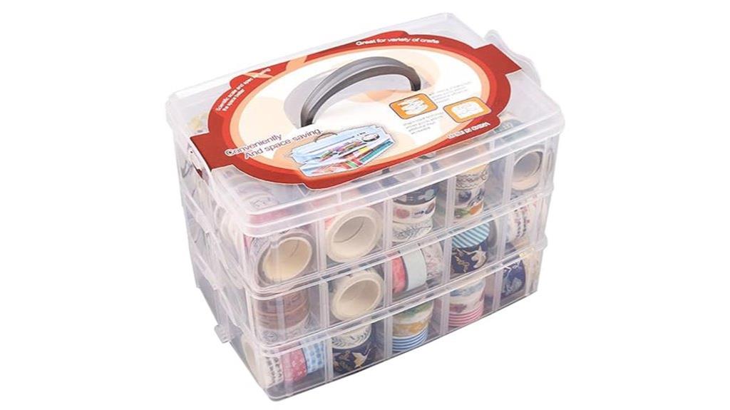 adjustable washi tape organizer