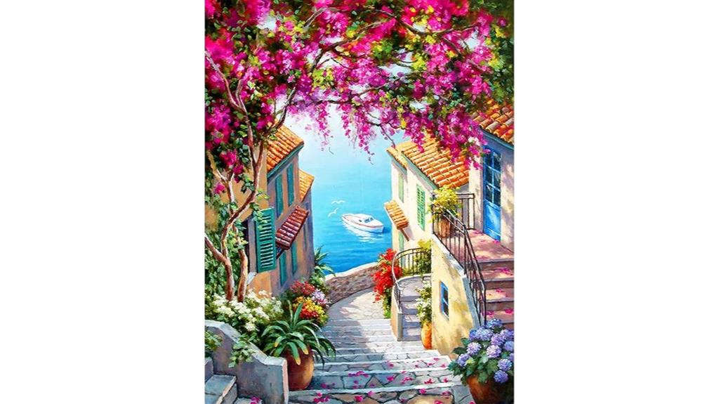 adult paint by numbers kit