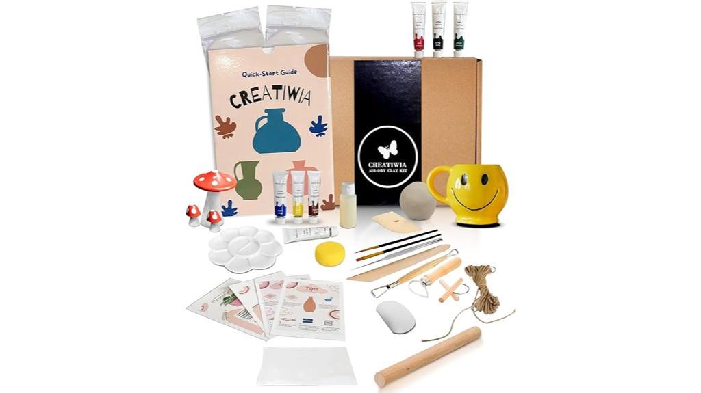 adult pottery craft kit
