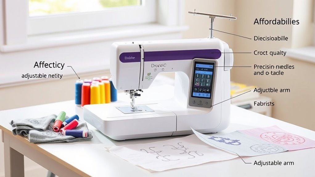affordable embroidery machine essentials
