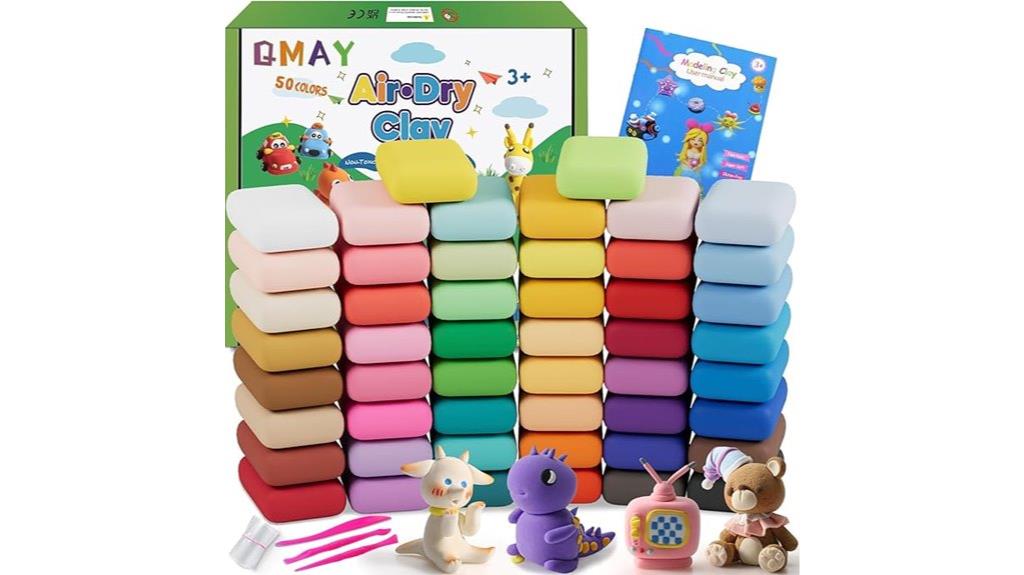 air dry clay set