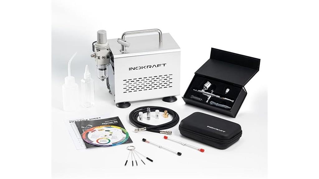 airbrush kit with compressor