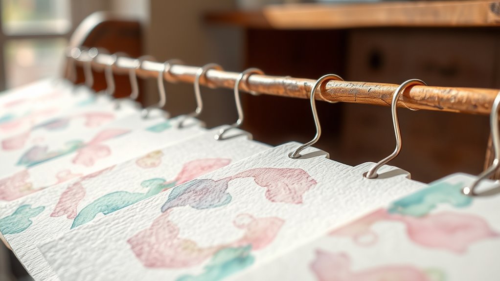 allow stationery to dry