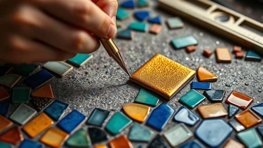 apply adhesive evenly press firmly