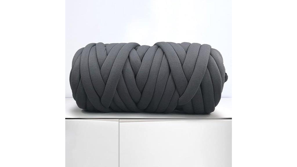 arm knitting chunky throw