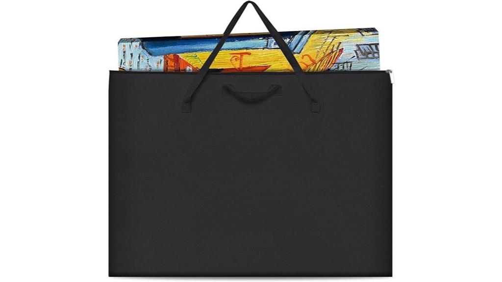 art portfolio bag with strap