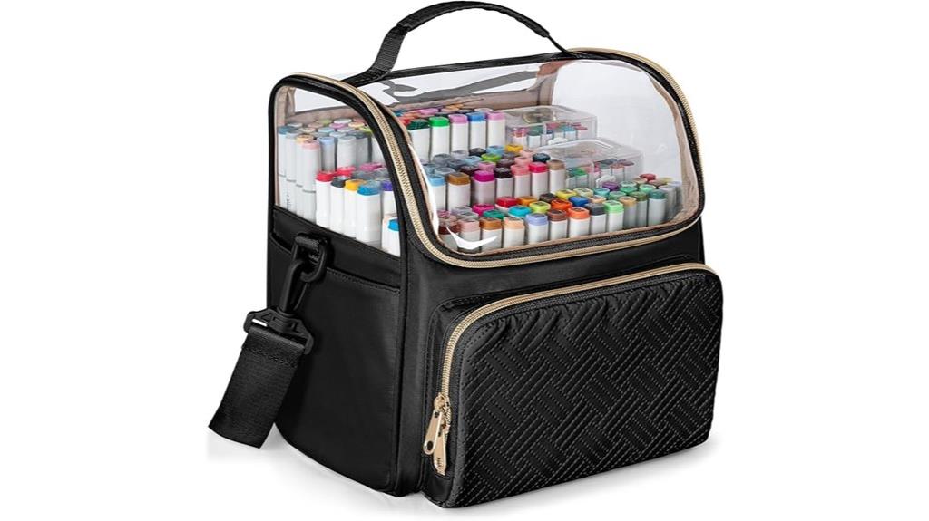art supplies marker organizer