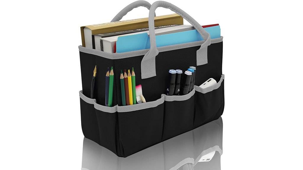 art supplies storage tote