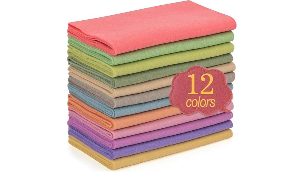 assorted morandi felt sheets