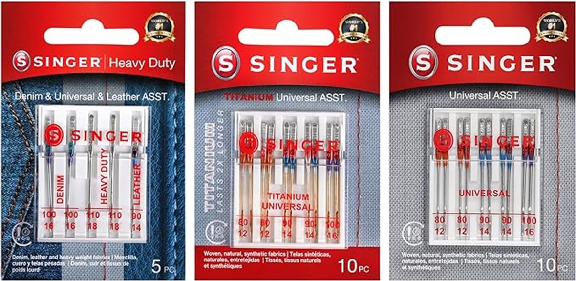 assorted sewing needles set