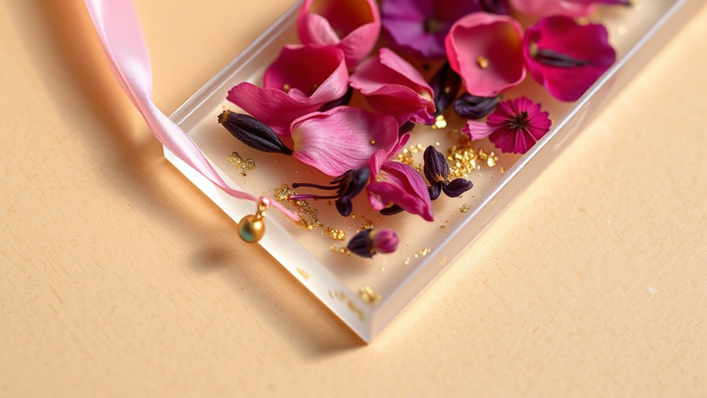 attach decorative ribbons securely