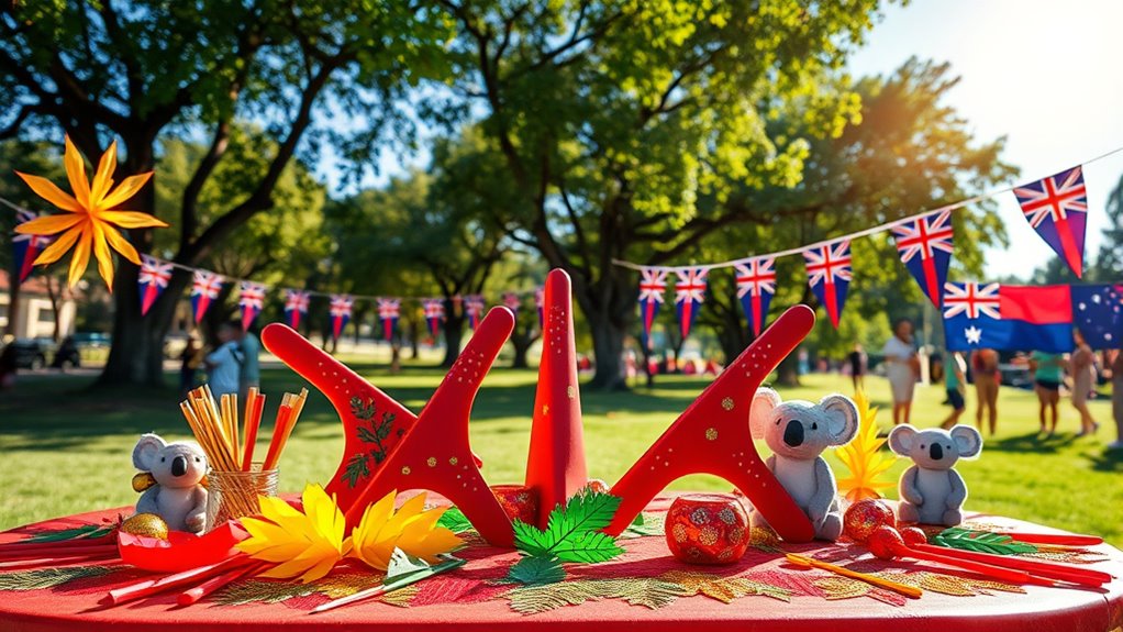 australian themed craft projects